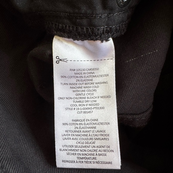 Joie Current Elliot Black High Rise Laurell Jeans - Picture 8 of 10